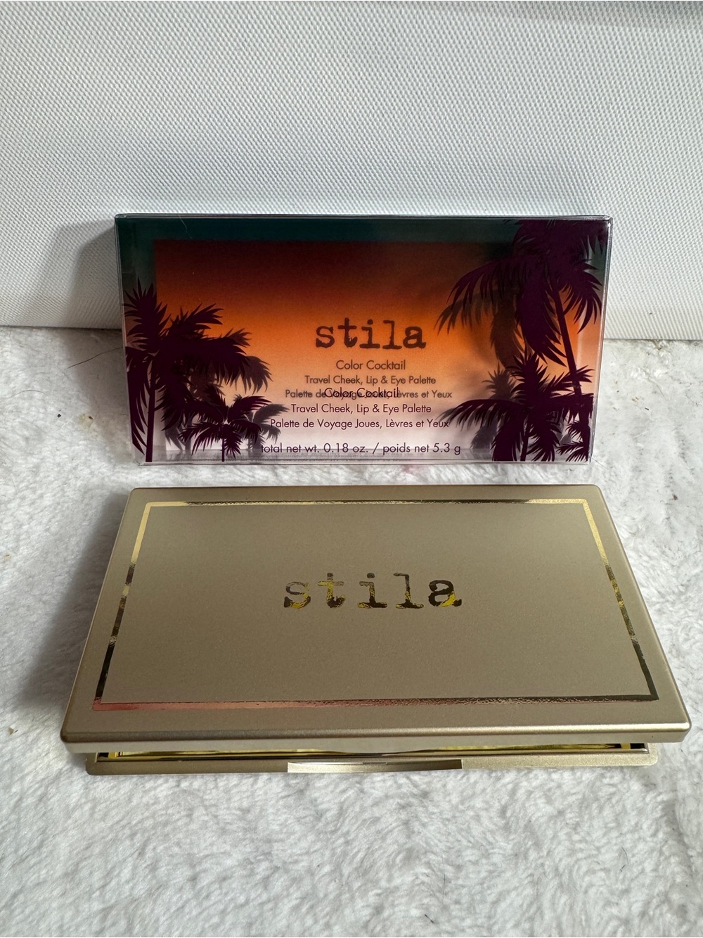 Stila Color Cocktail Travel Cheek, Lip & Eye Palette